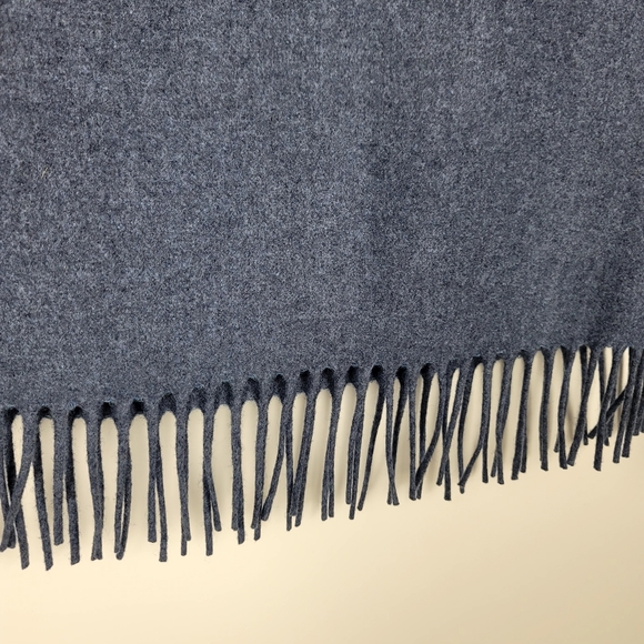 Pendleton %100 Virgin Wool Long Pencil Skirt with fringe hem size 14 - Picture 4 of 7